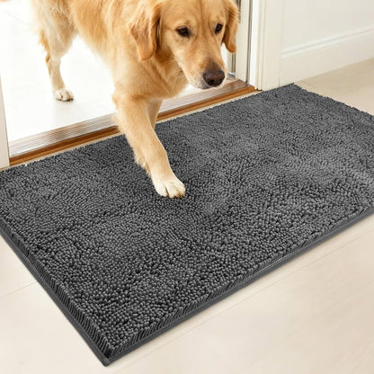 Absorbent Muddy Paw Dog Mat - PetEase