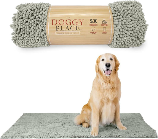 Absorbent Muddy Paw Dog Mat - PetEase