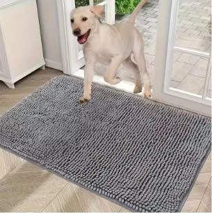 Absorbent Muddy Paw Dog Mat - PetEase