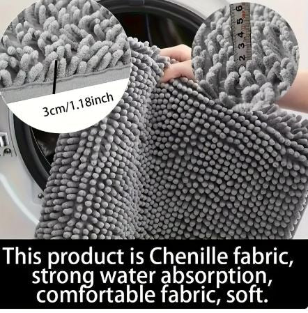 Absorbent Muddy Paw Dog Mat - PetEase