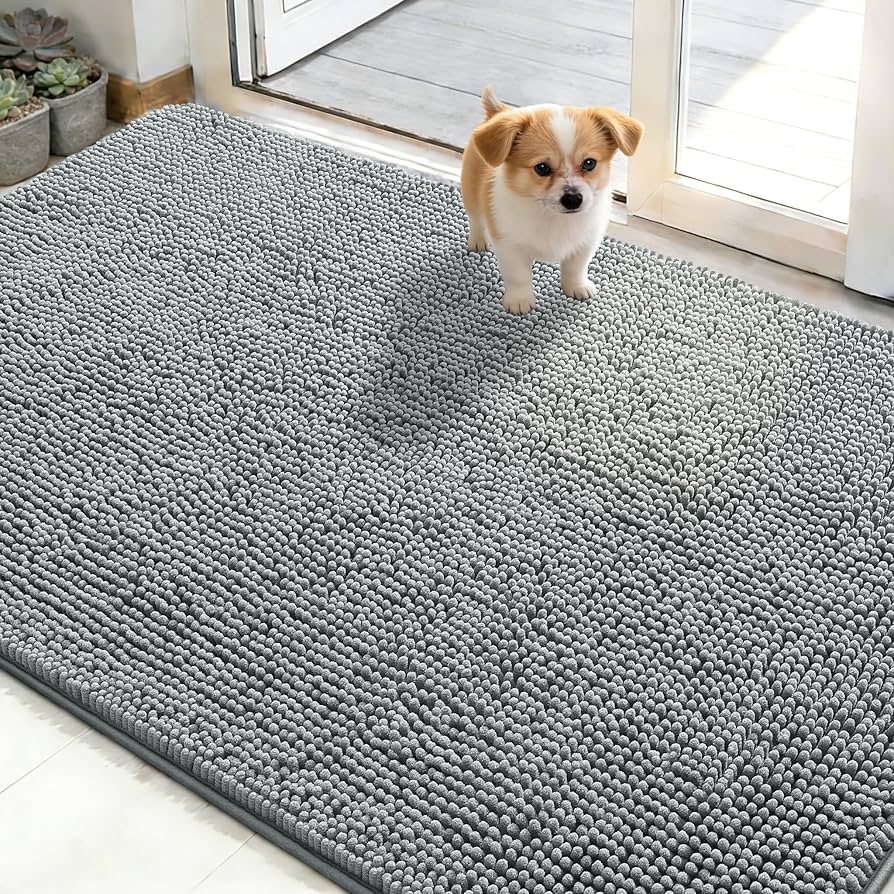 Absorbent Muddy Paw Dog Mat - PetEase
