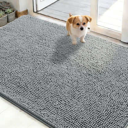 Absorbent Muddy Paw Dog Mat - PetEase
