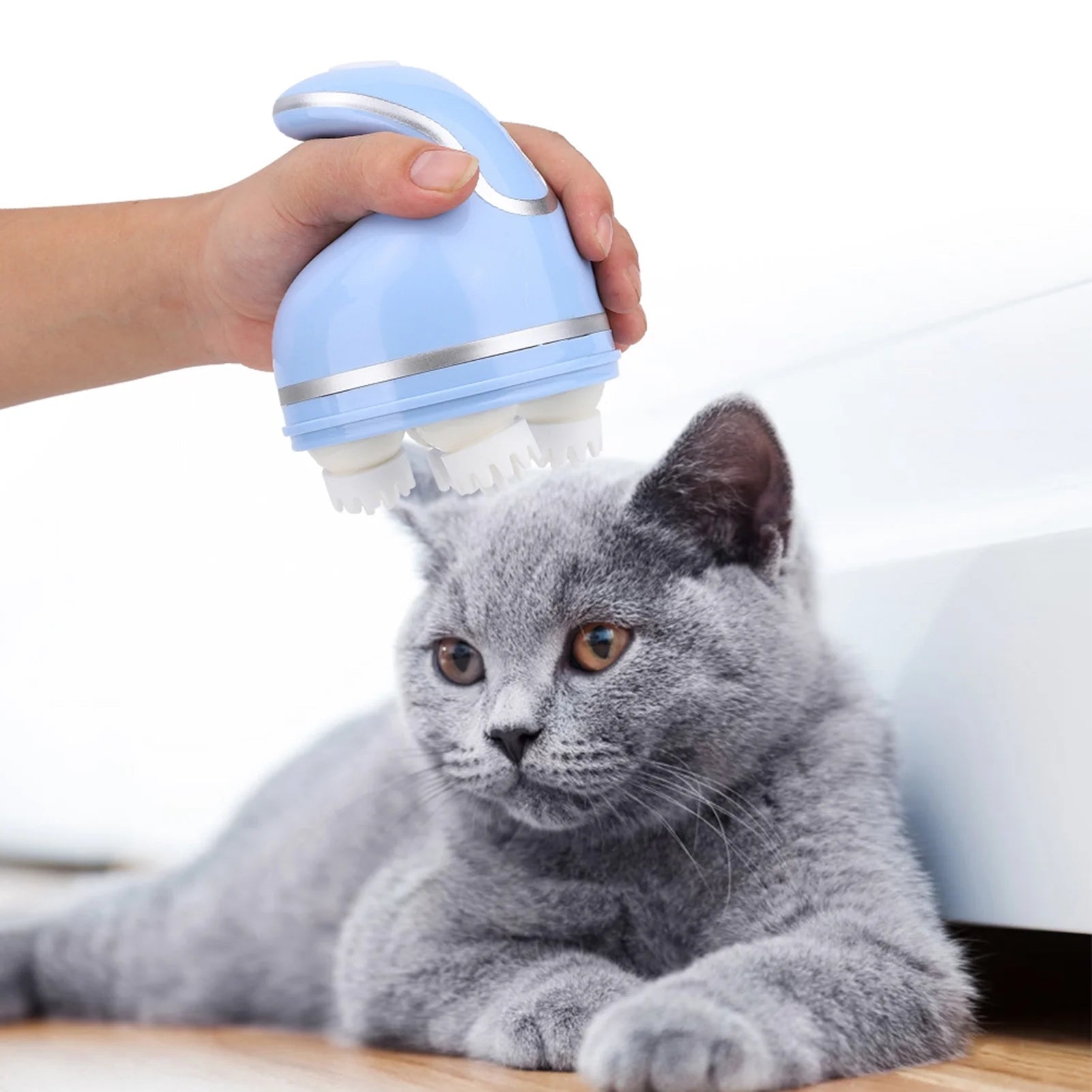 Cat Electric Head and Body Massager - PetEase