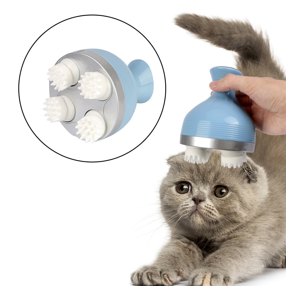 Cat Electric Head and Body Massager - PetEase