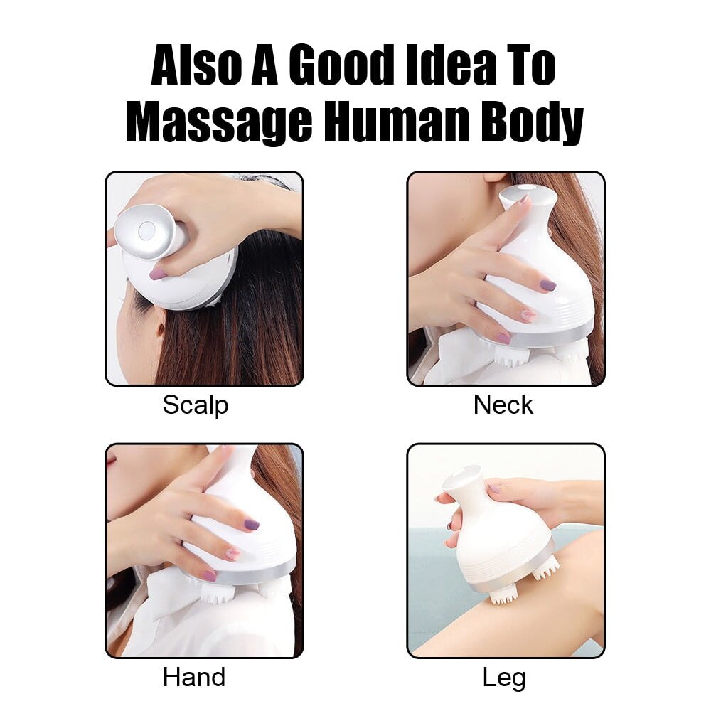 Cat Electric Head and Body Massager - PetEase