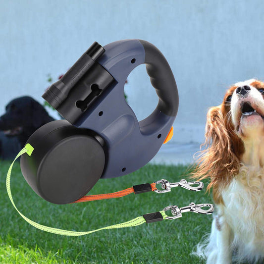 Dual Retractable Dog Leash - PetEase