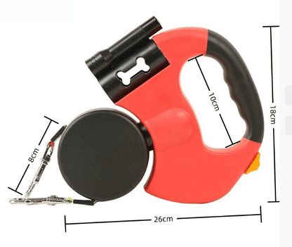 Dual Retractable Dog Leash - PetEase