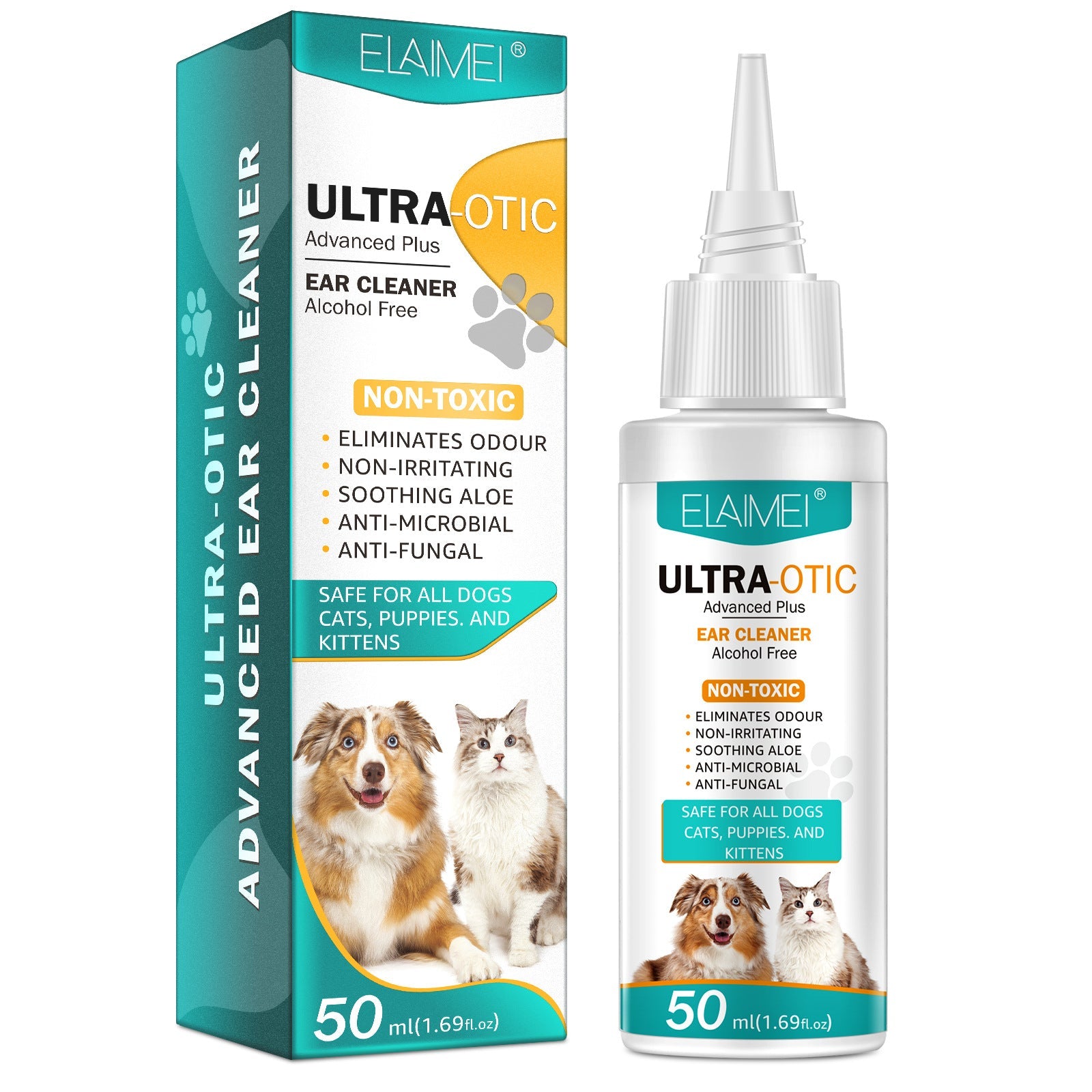 Pet Ear Cleaner 50ml - PetEase